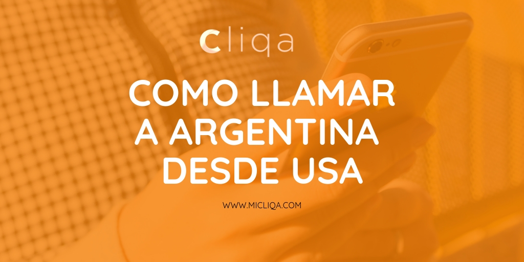 como llamar a argentina desde estados unidos