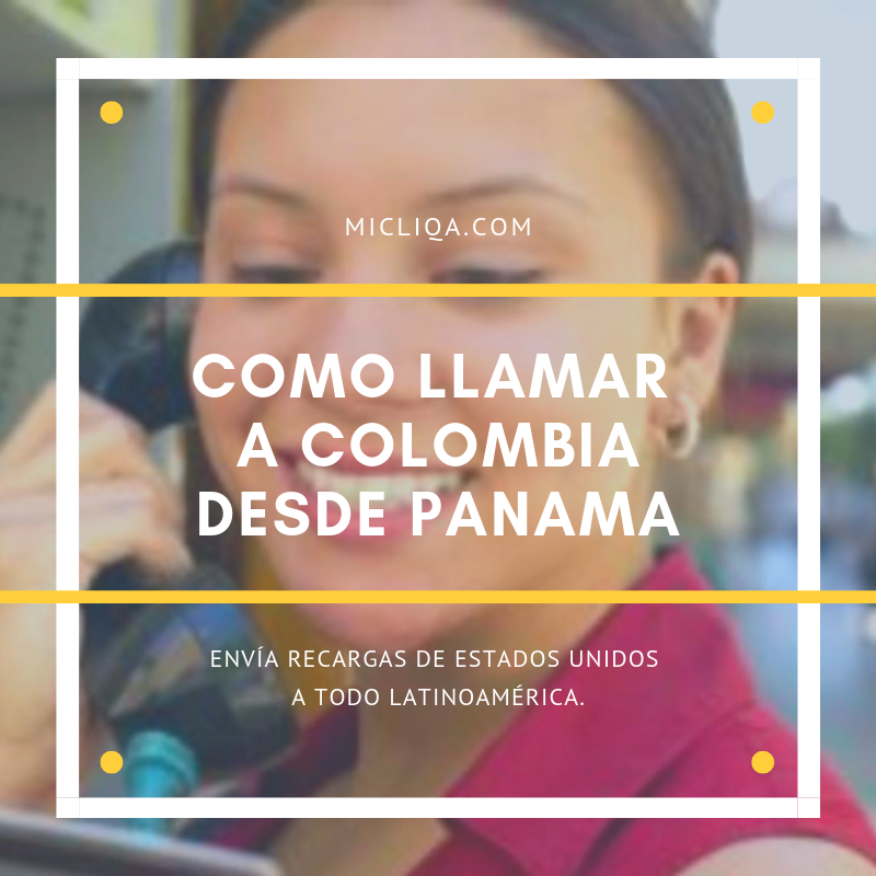 como marcar a colombia